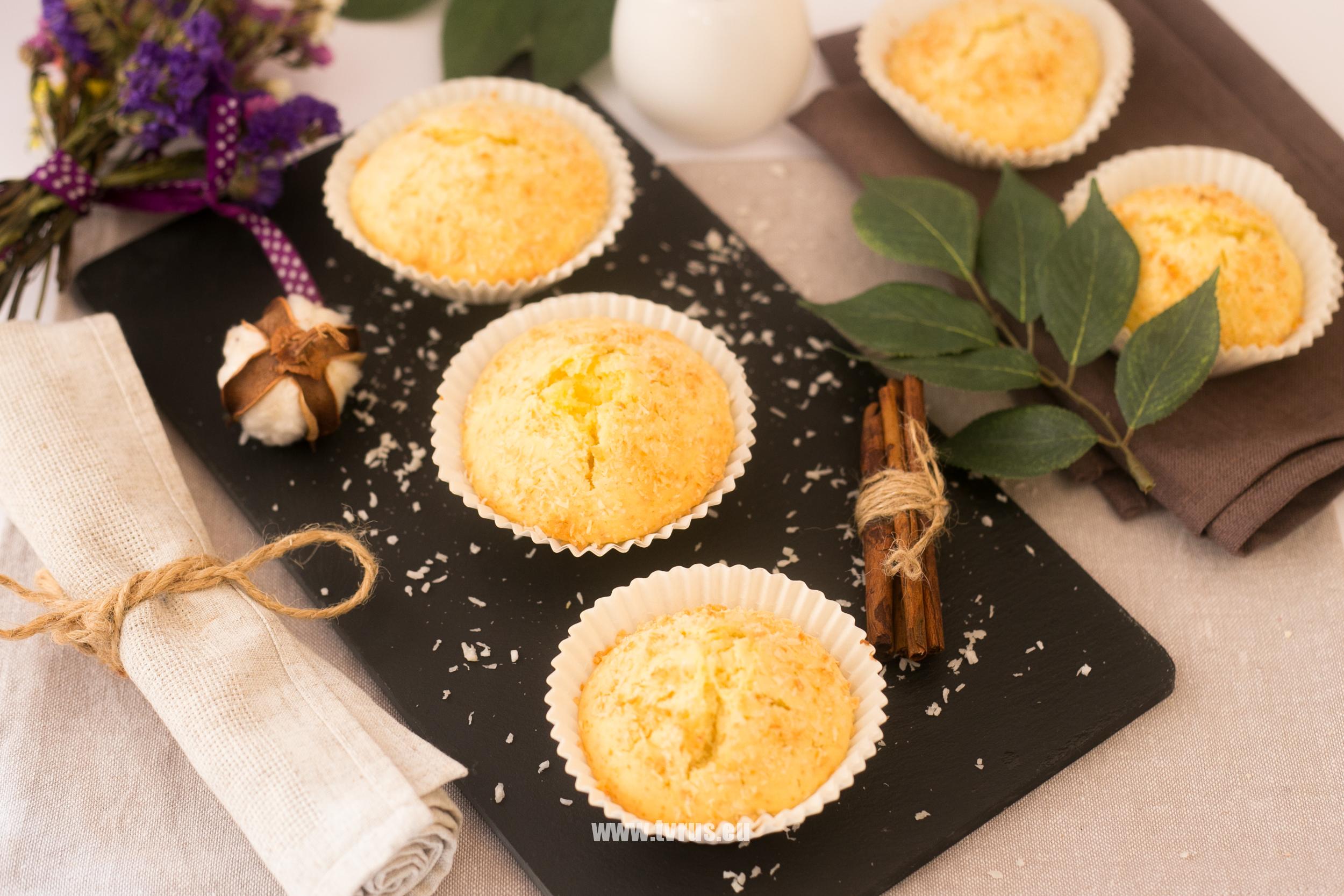 кексы с кокосовой стружкой